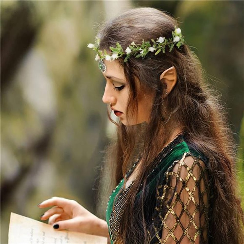 Woodland Flower Crown | Crystal Headpiece